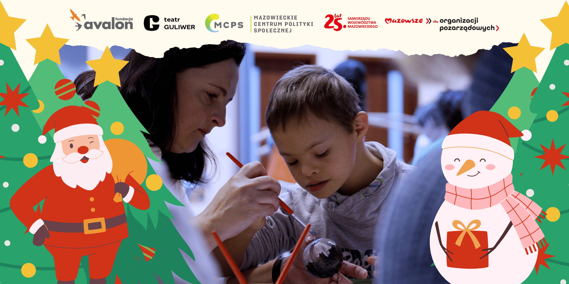 Magia Świąt bez barier – spotkania świąteczne Fundacji Avalon dla dzieci i dorosłych