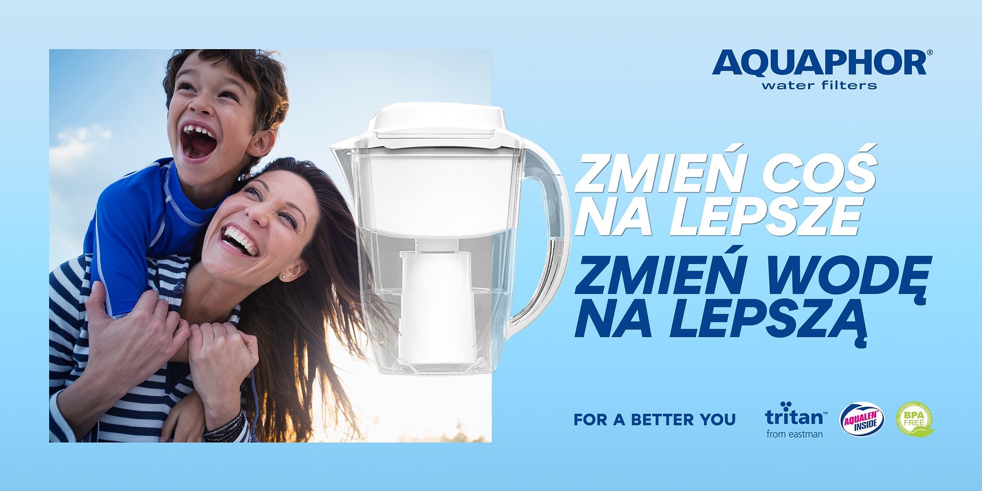 AQUAPHOR zachęca do zmiany wody na lepszą