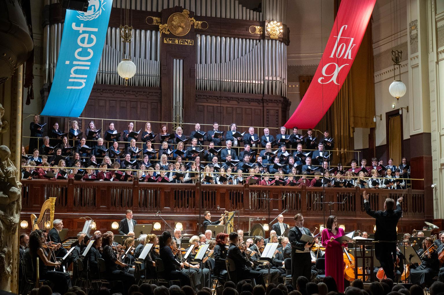 Pražští symfonikové zahrají Honeggerovu Vánoční kantátu pro UNICEF