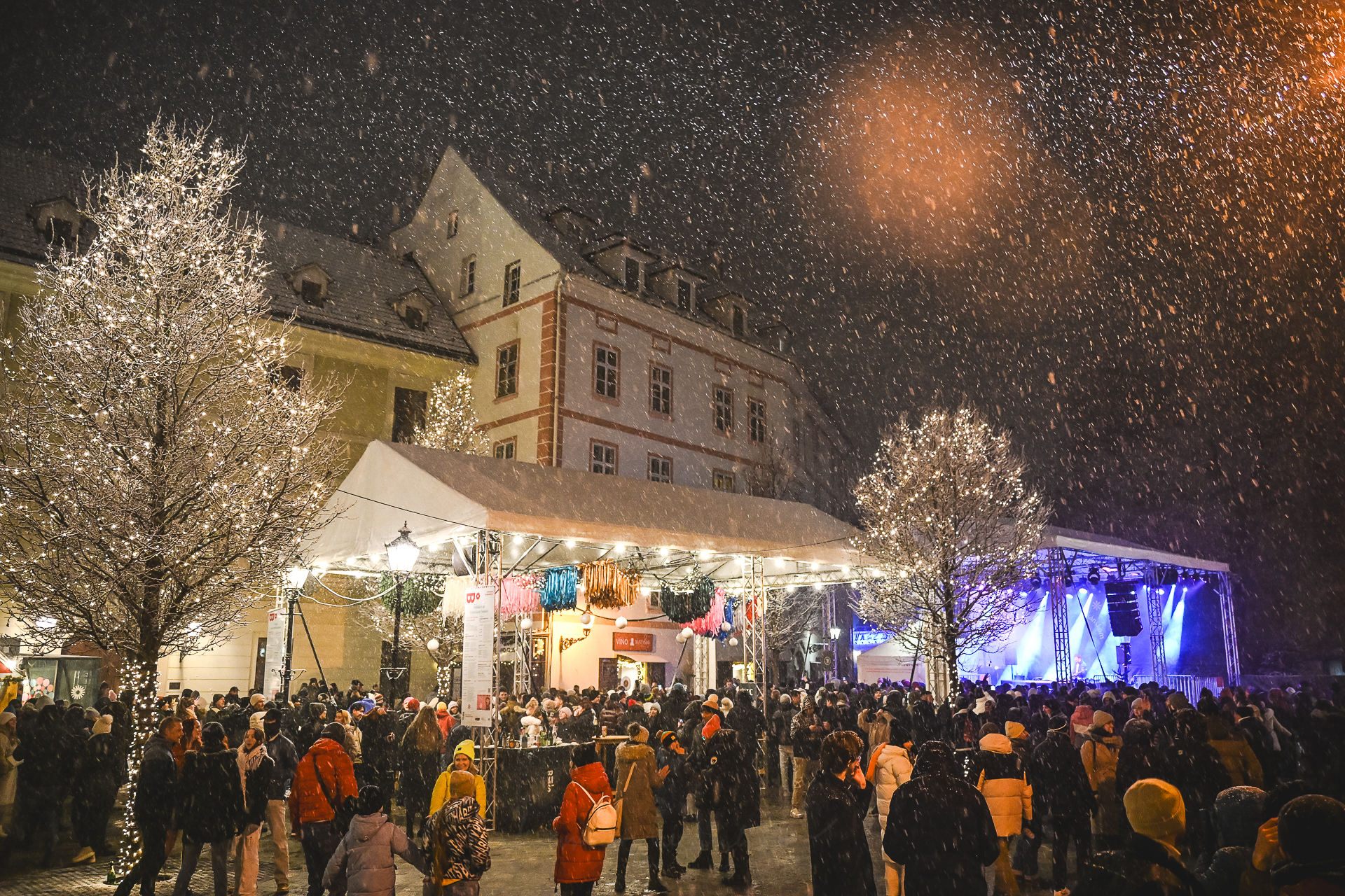 Druhou kultúrnou scénou Bratislavského Silvestra bude Františkánske námestie. Zdroj foto: archív BKIS.