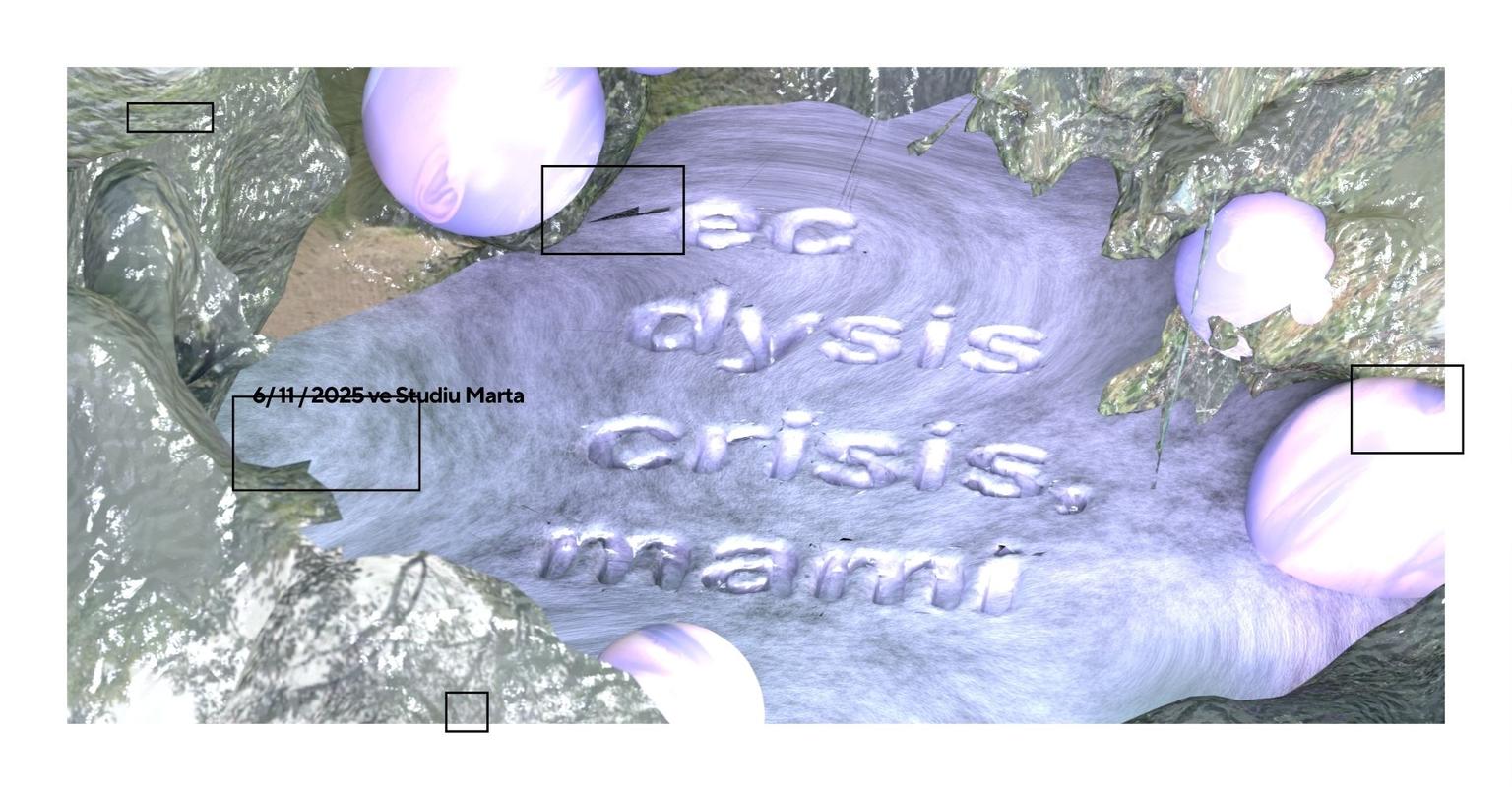 Jak souvisejí společenské krize s našimi vnitřními stavy? Inscenace ec dysis crisis, mami hledá východiska z nepřehledné změti osobních a celospolečenských polykrizí.