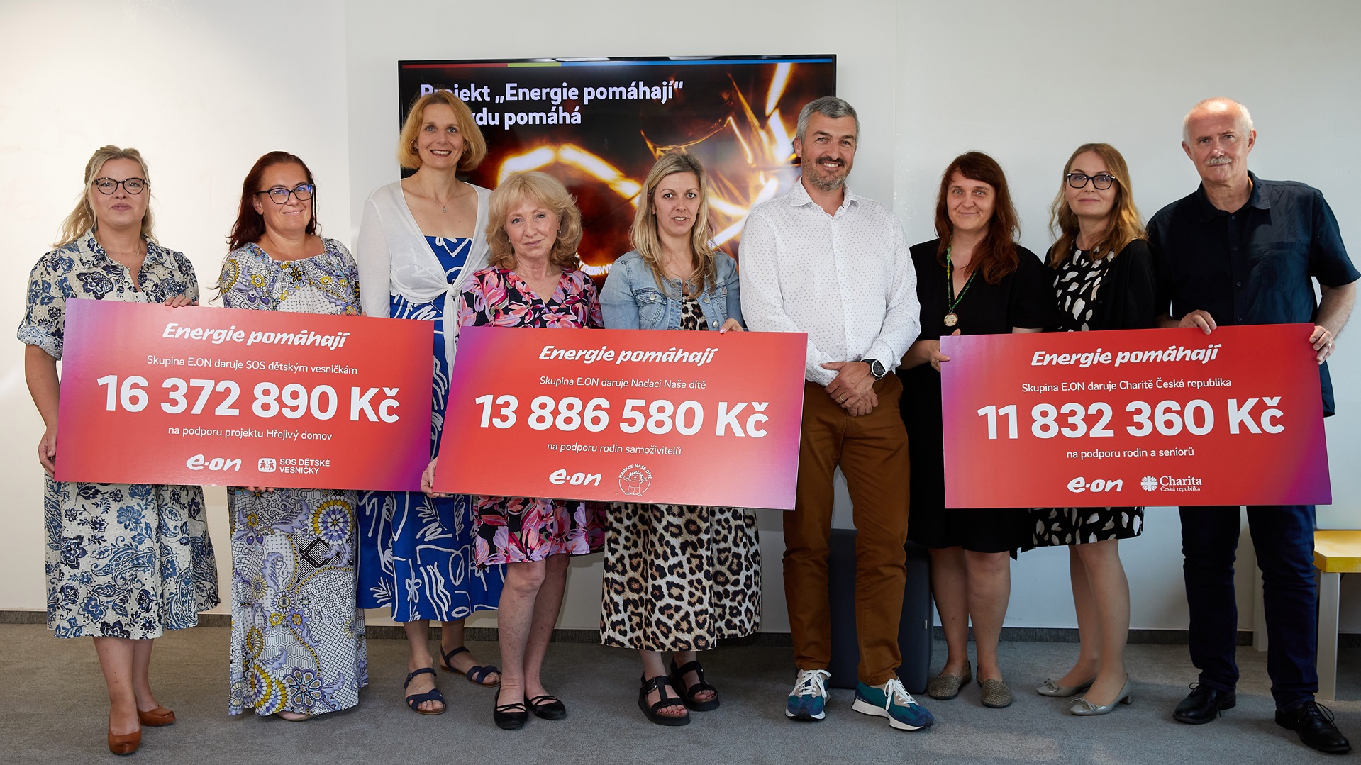 Projekt Energie pomáhají opravdu pomáhá. Rozdělí mezi ohrožené skupiny obyvatel přes 42 milionů Kč