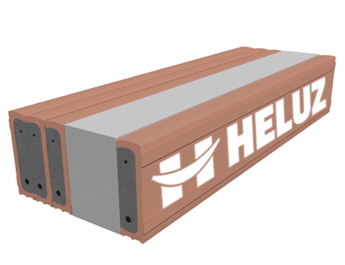NOVINKA: Sestavy nosných překladů HELUZ 23,8. Nový standard rychlé, přesné a efektivní výstavby