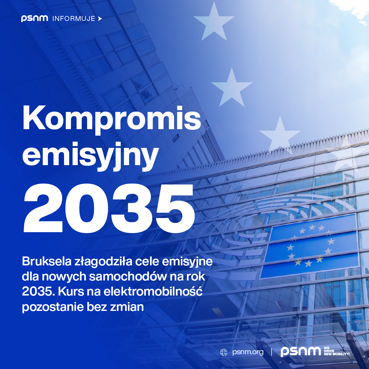 Kompromis emisyjny 2035: nowe cele, te same wyzwania. Europa zostaje przy elektromobilności