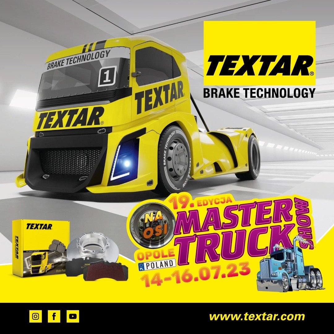 Textar ponownie wspiera Master Truck Show