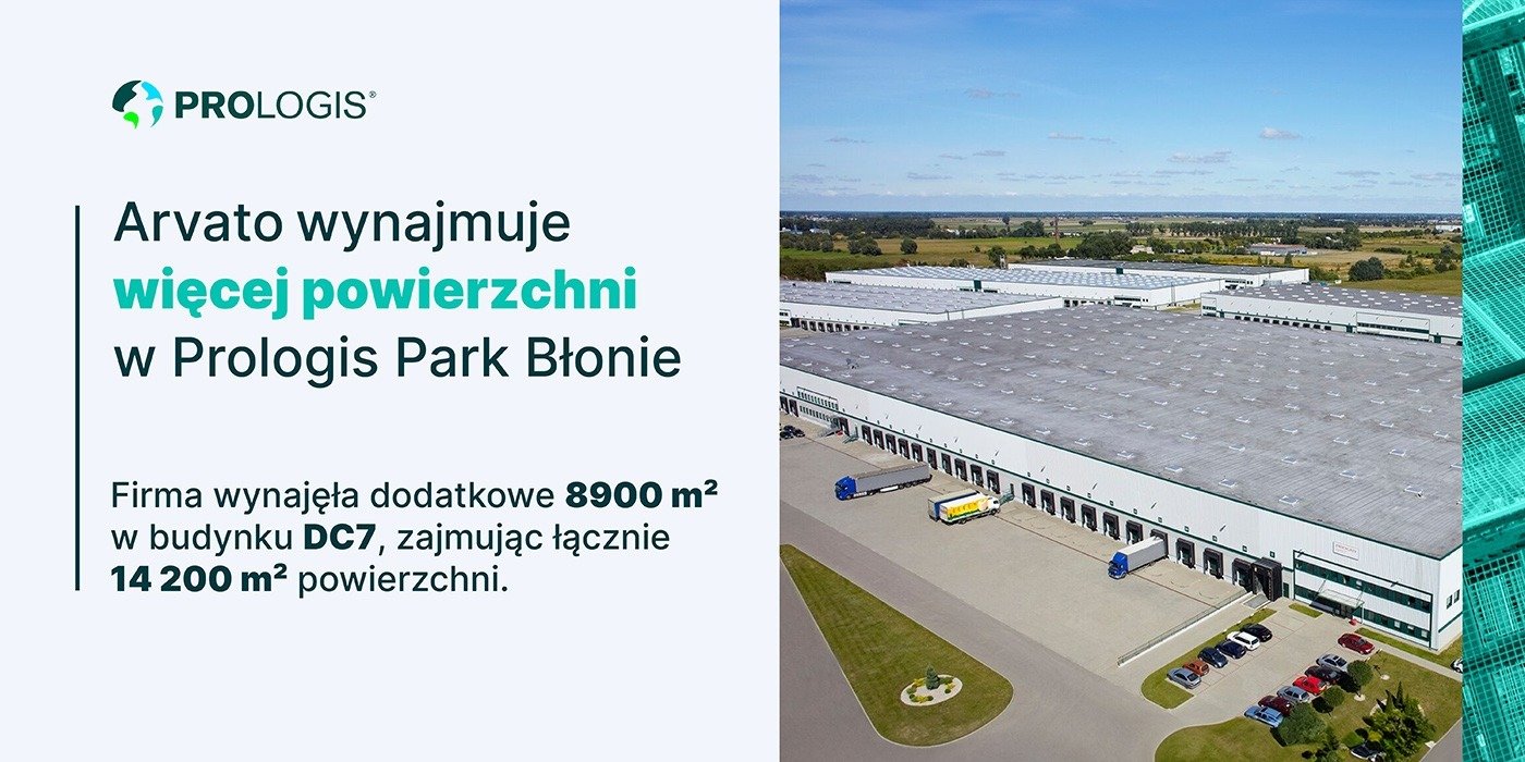 Arvato wynajmuje więcej powierzchni w Prologis Park Błonie