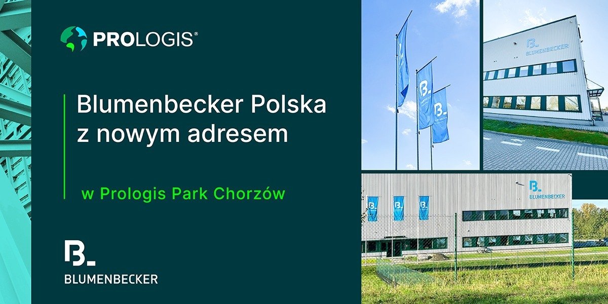 Blumenbecker Polska z nowym adresem w Prologis Park Chorzów