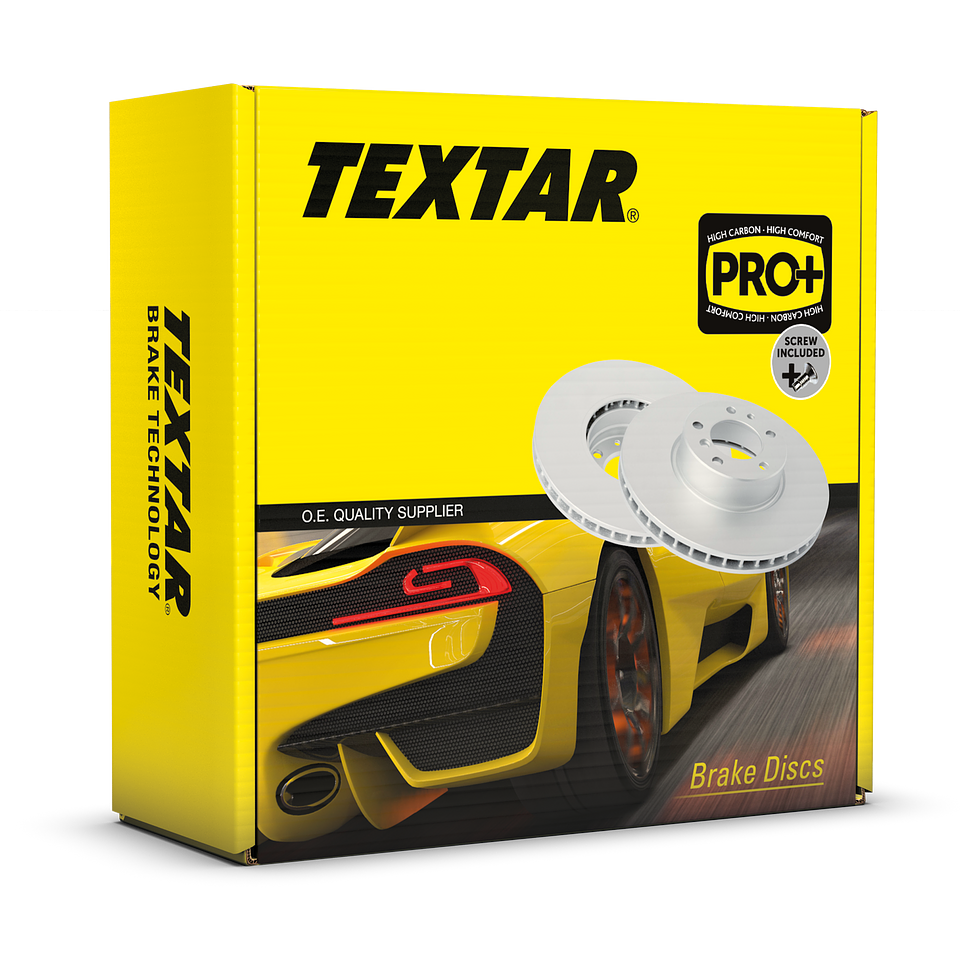 Textar oferuje ponad 1650 referencji tarcz hamulcowych do samochodów osobowych.
