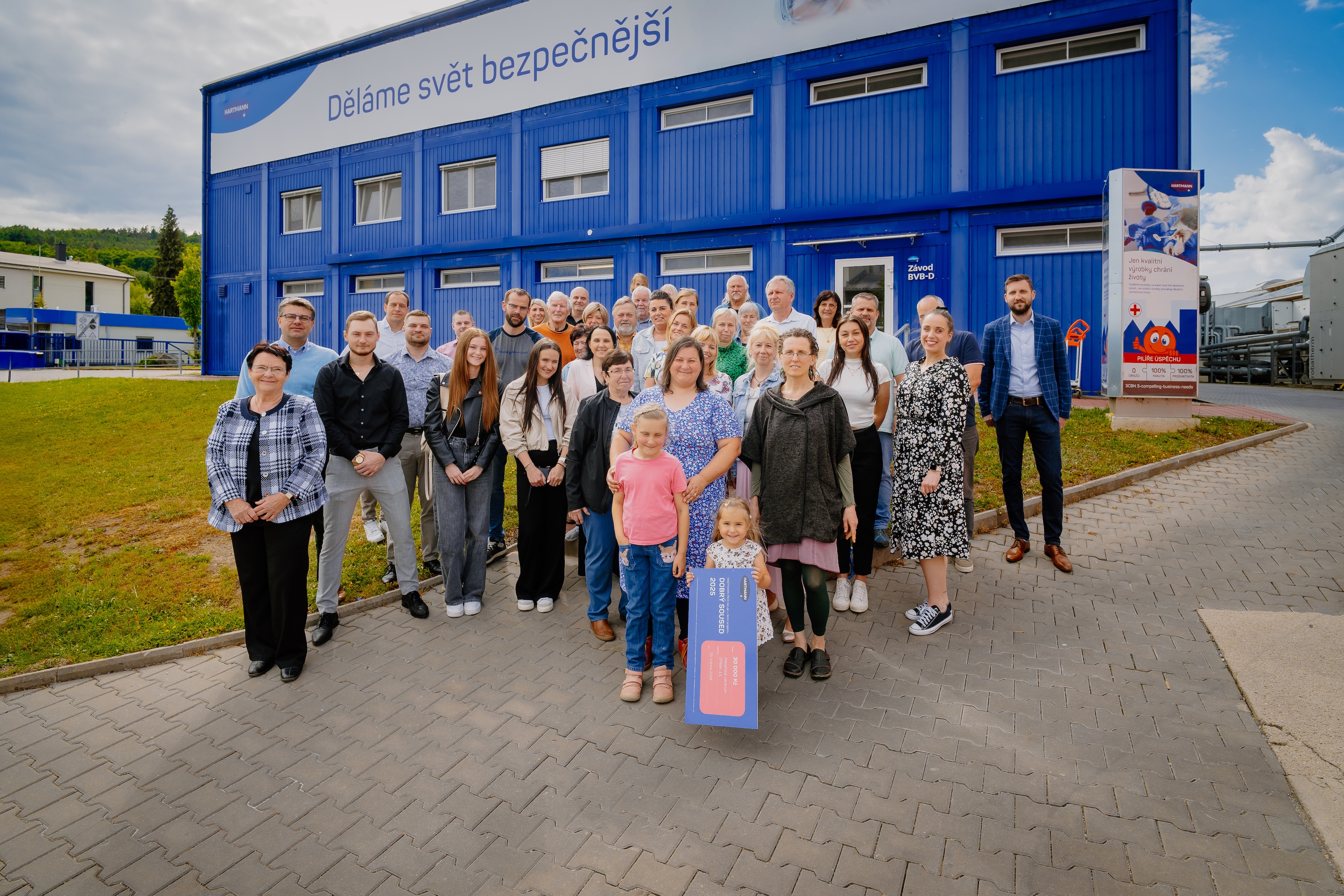 Startuje dvacátý třetí ročník projektu Dobrý soused. HARTMANN – RICO rozdá spolkům a neziskovkám v okolí závodů celkem 500 tisíc korun