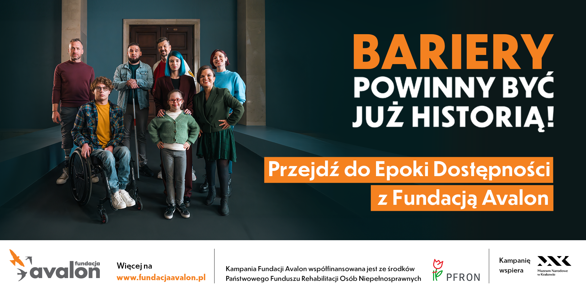 Przejdź do epoki dostępności z Fundacją Avalon