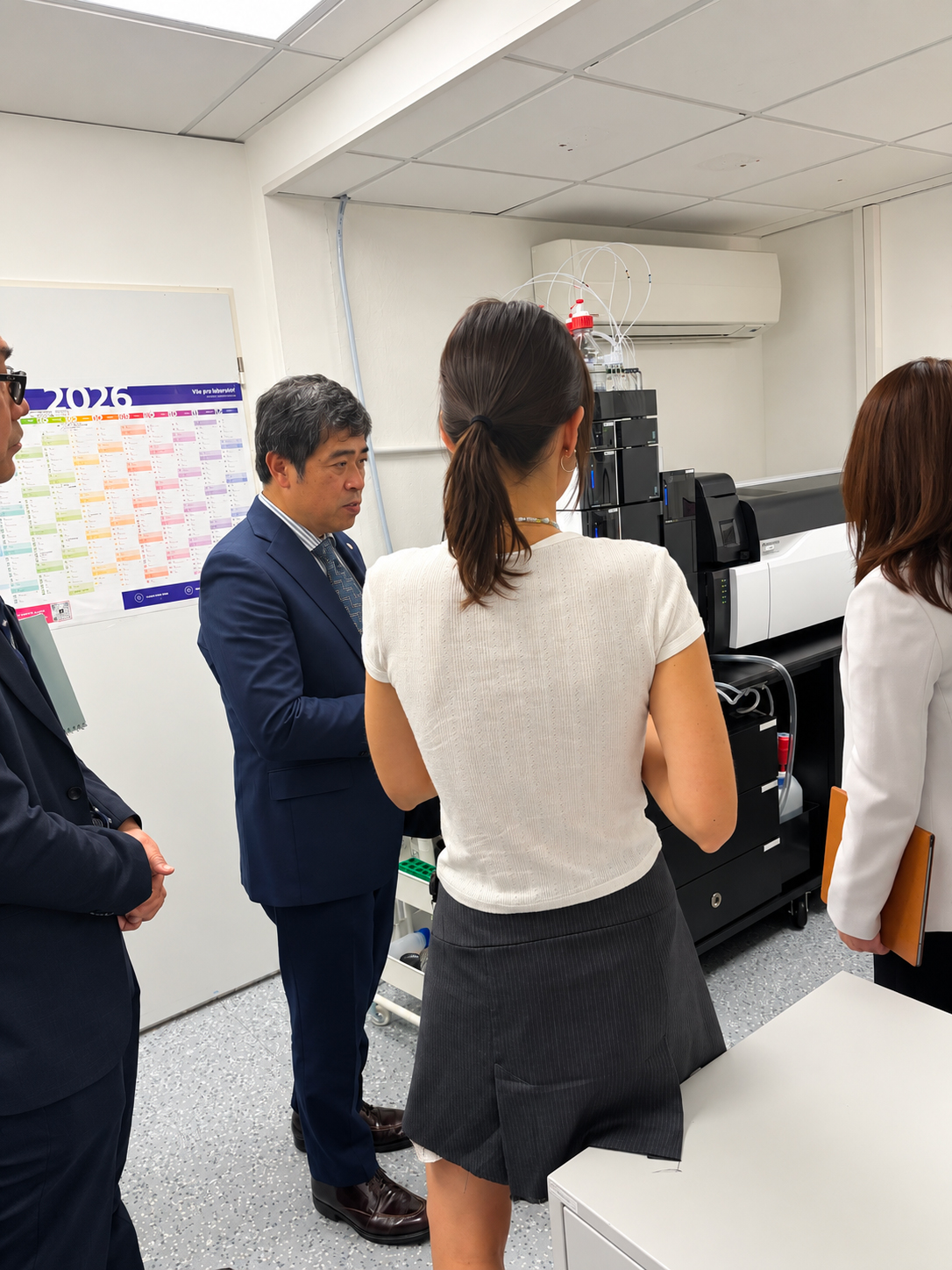 Shimadzu Visit to BeneMeat