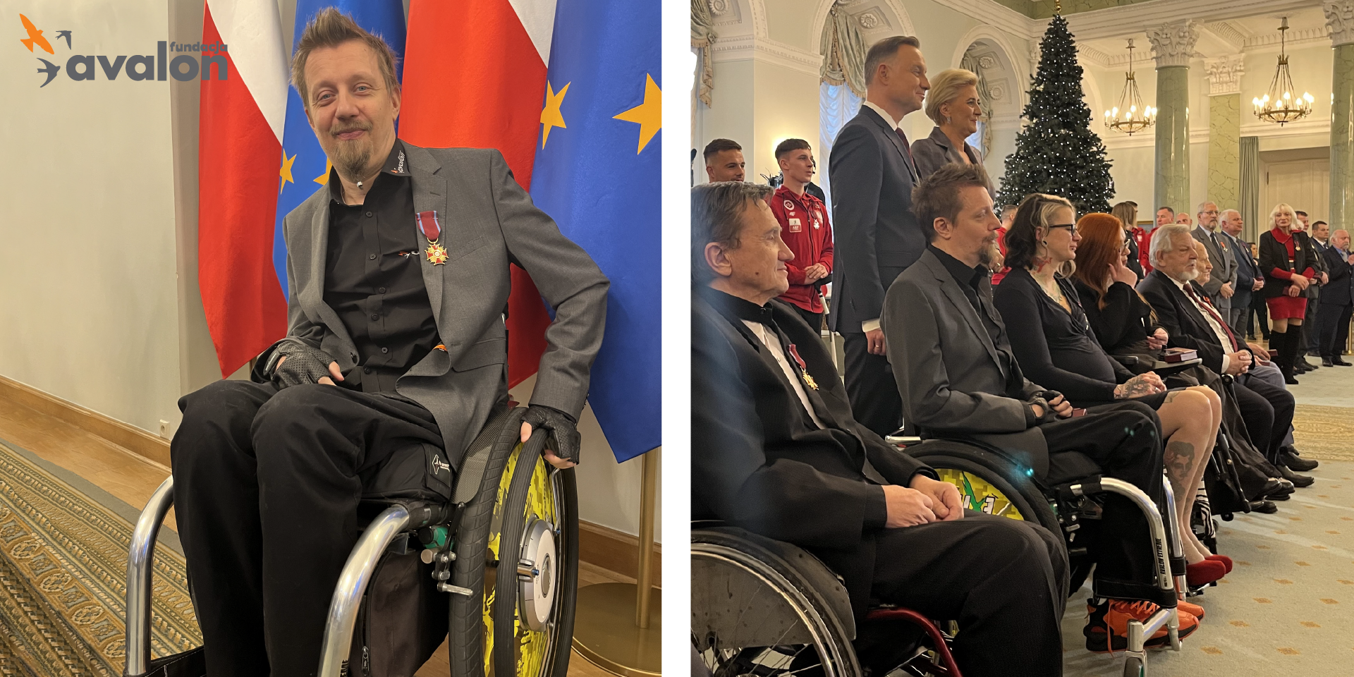 Złoty Krzyż Zasługi dla Sebastiana Luty, prezesa Fundacji Avalon!