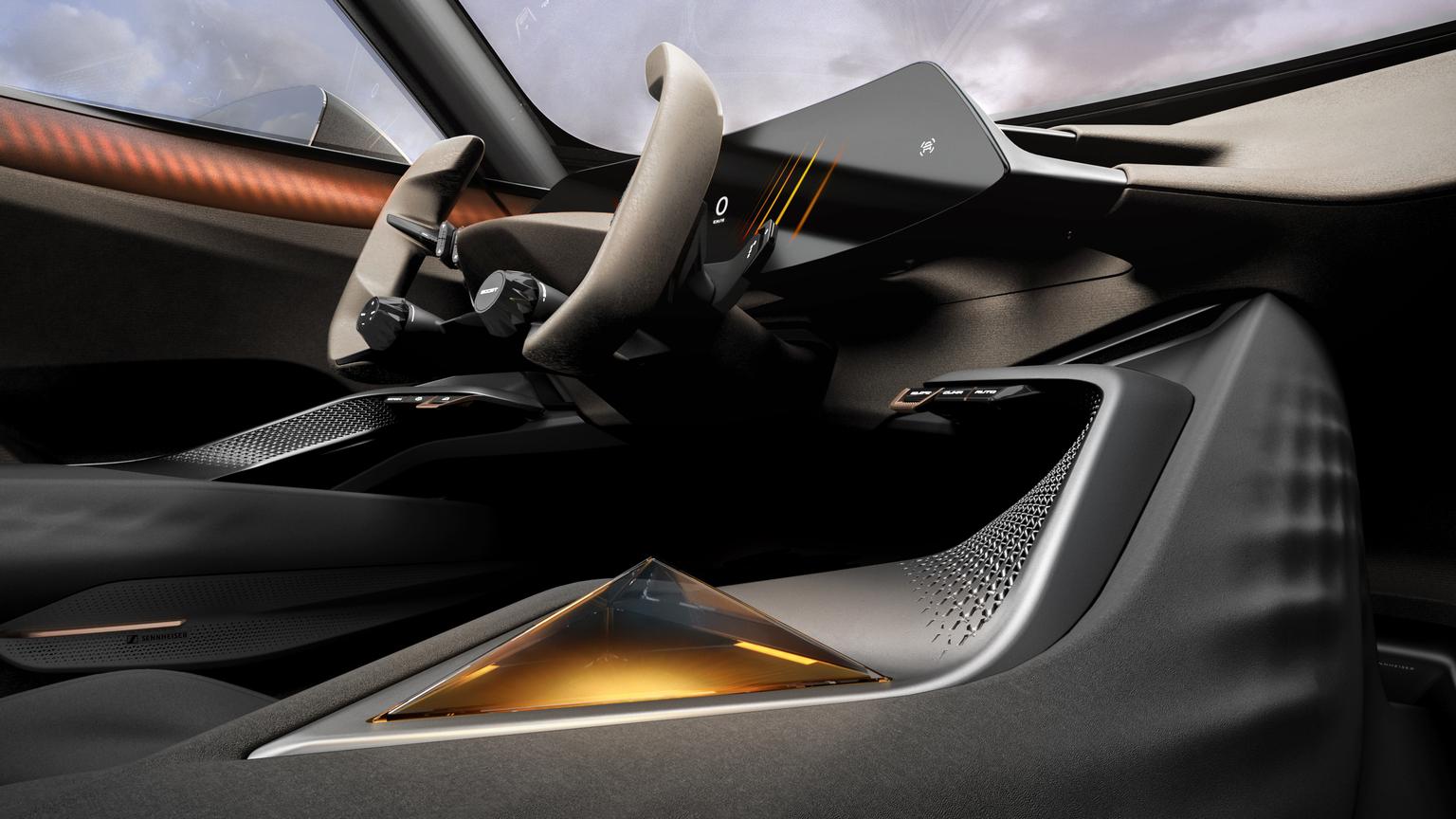 Sunset in the mountains