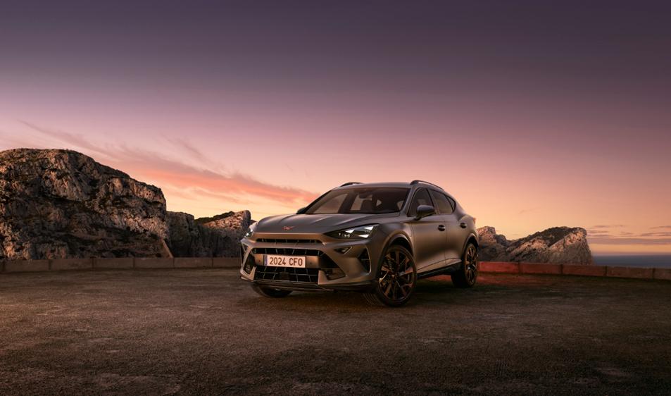 Sunset in the mountains