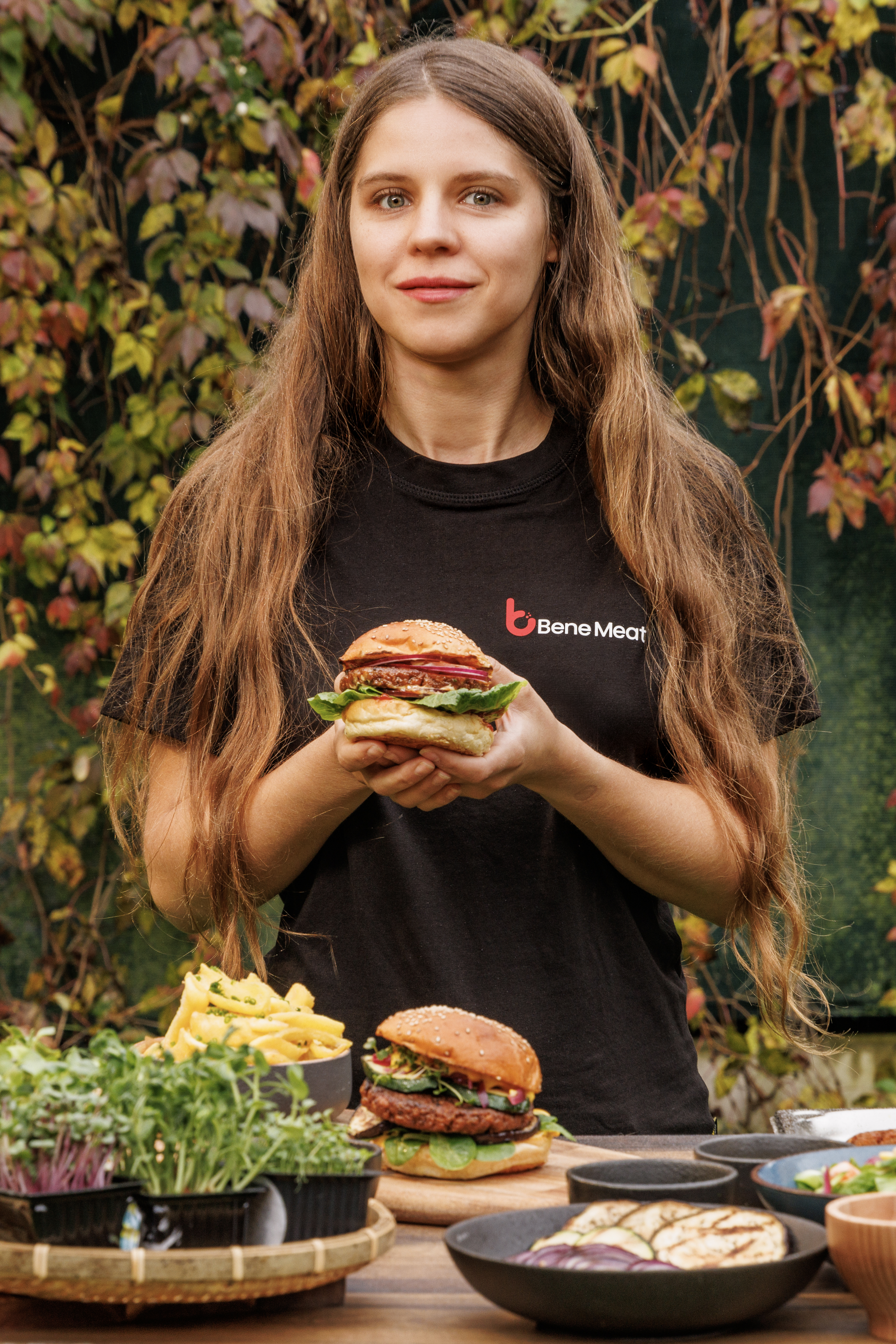 Kultivovaný hovězí burger BeneMeat 