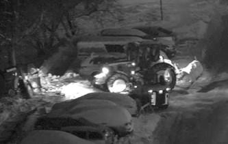 Sunset in the mountains