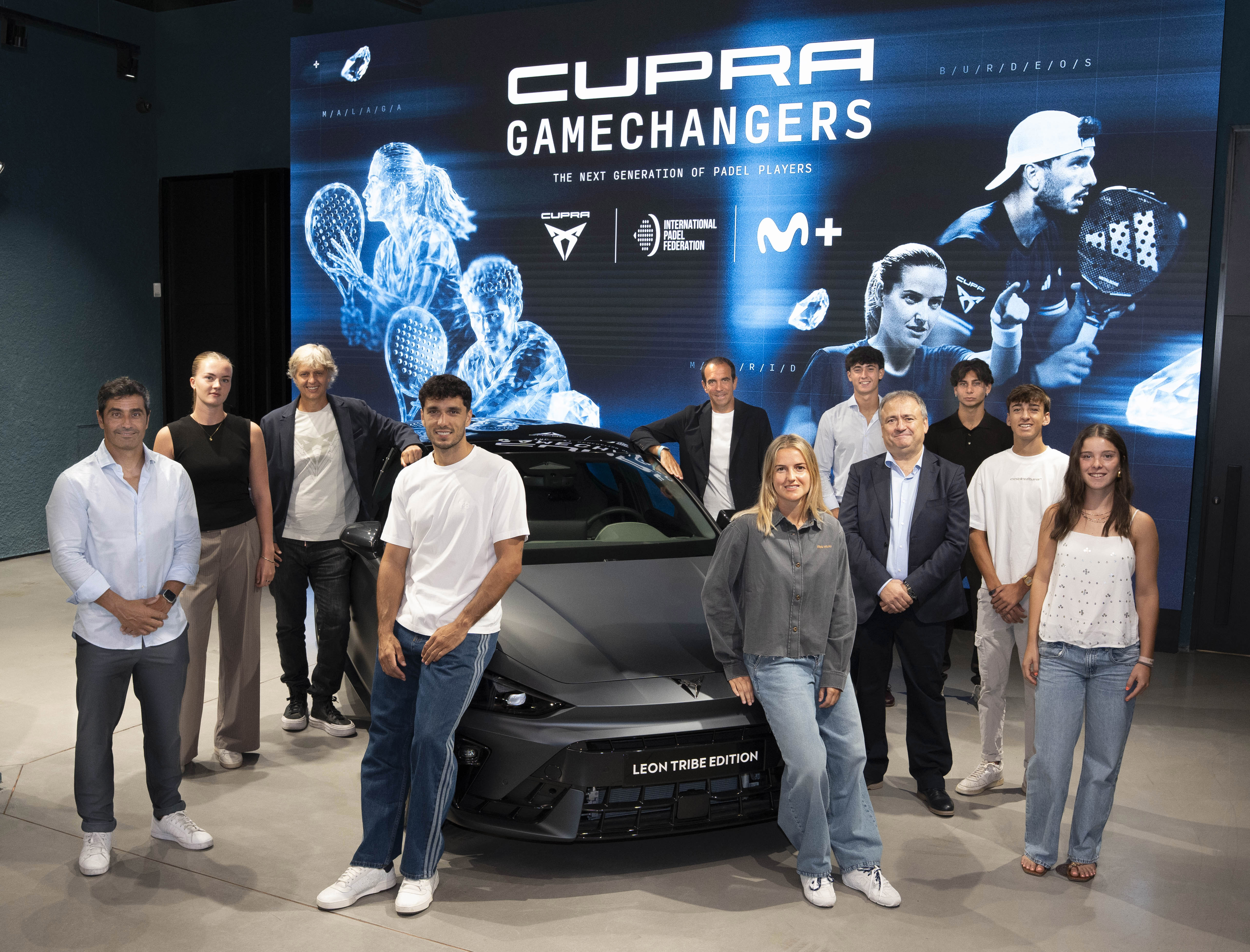 Od debiutanta do profesjonalisty: CUPRA i Movistar Plus prezentują GAMECHANGERS: Nowe pokolenie padlistów