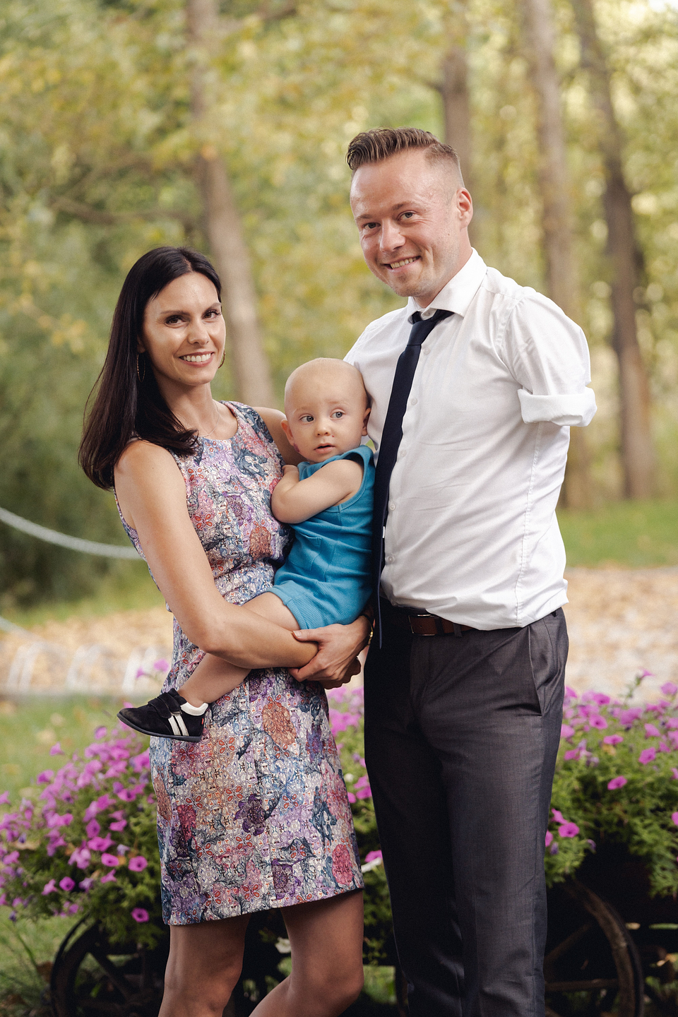 Mariusz Kędzierski z rodziną. Archiwum prywatne.