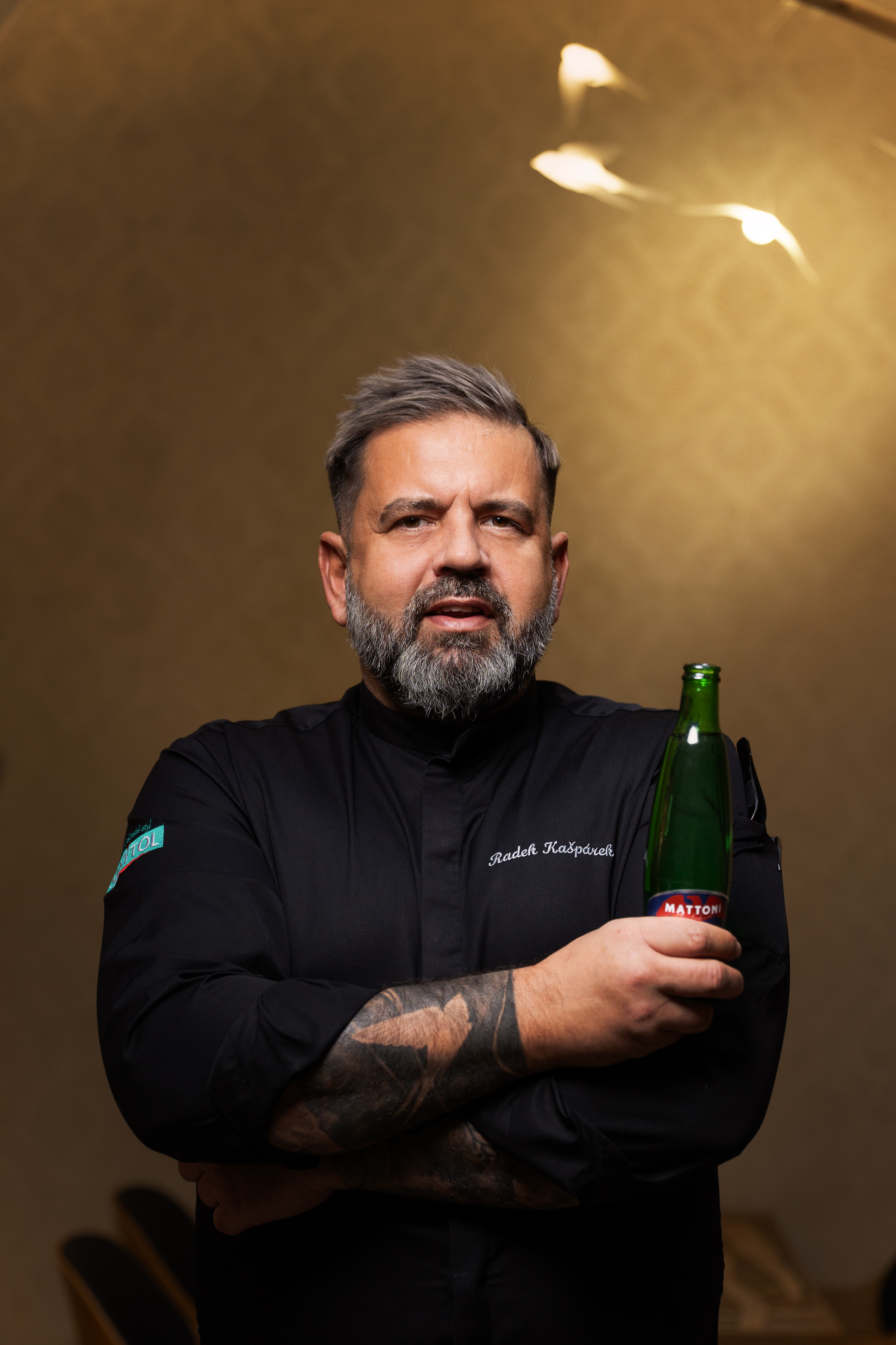 Radek Kašpárek je novým ambasadorem značky Mattoni. 
Společně dokazují, že minerální voda přirozeně patří do světa špičkové gastronomie