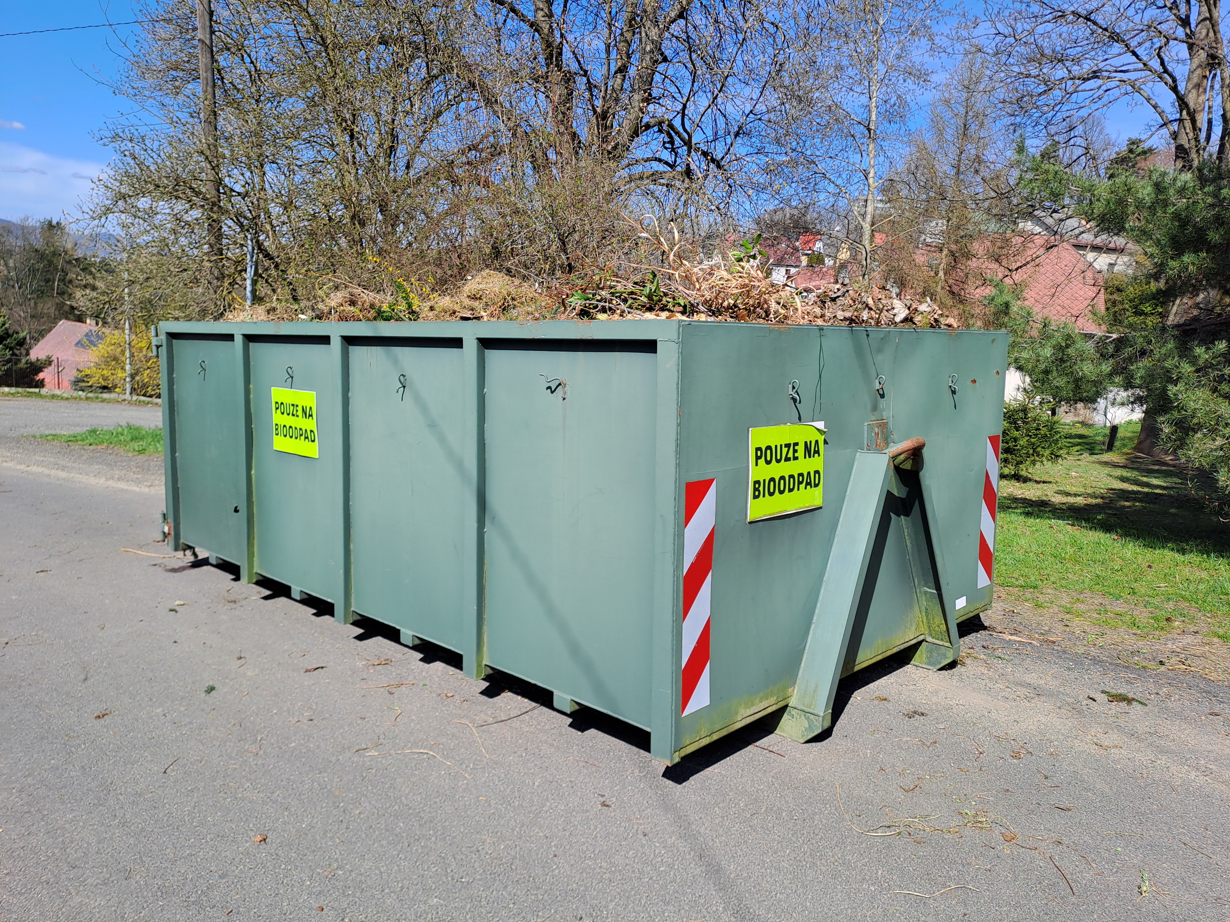 V sobotu 28. března se začne svážet bioodpad