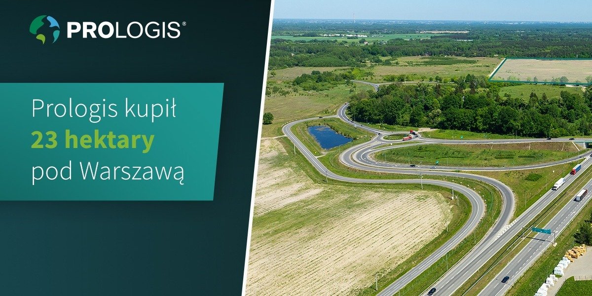 Prologis kupił 23 hektary pod Warszawą