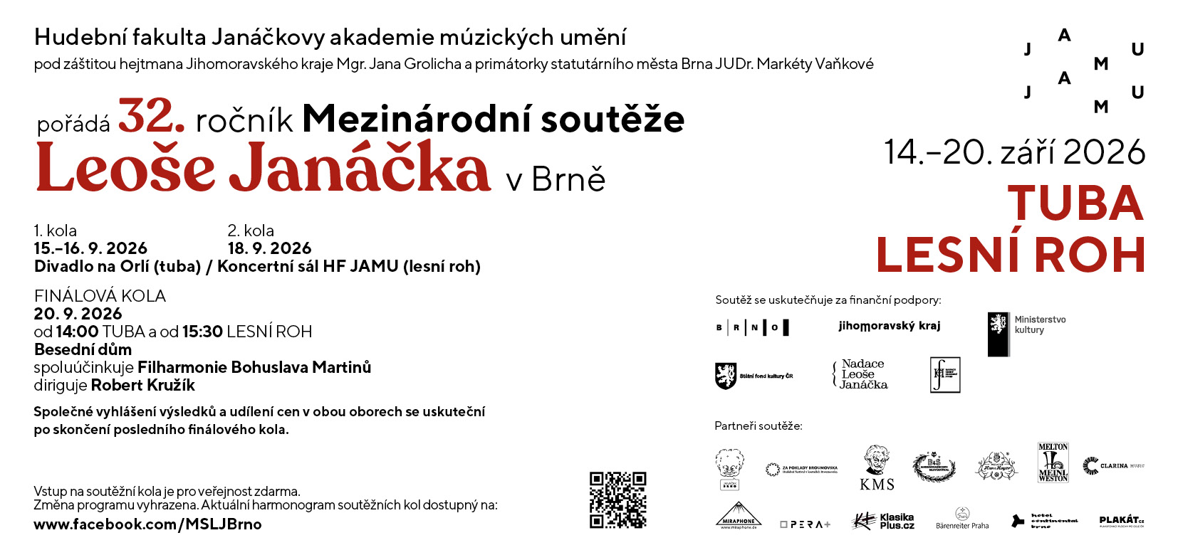 Brno rozezní žestě: Soutěž s třicetiletou tradicí hostí lesní roh a tubu