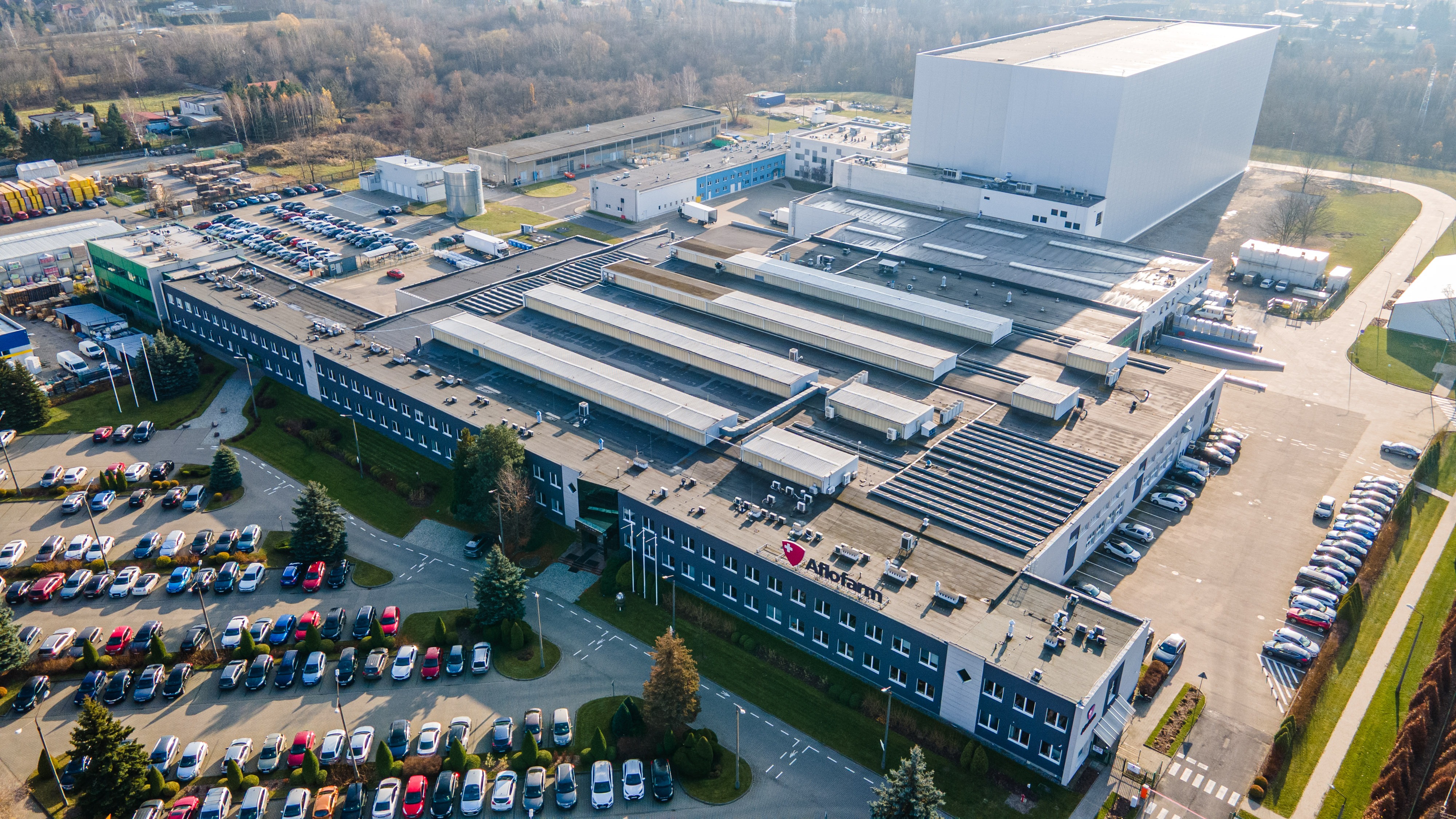 Aflofarm po stronie logistyki: zaawansowany magazyn farmaceutyczny 
w Pabianicach