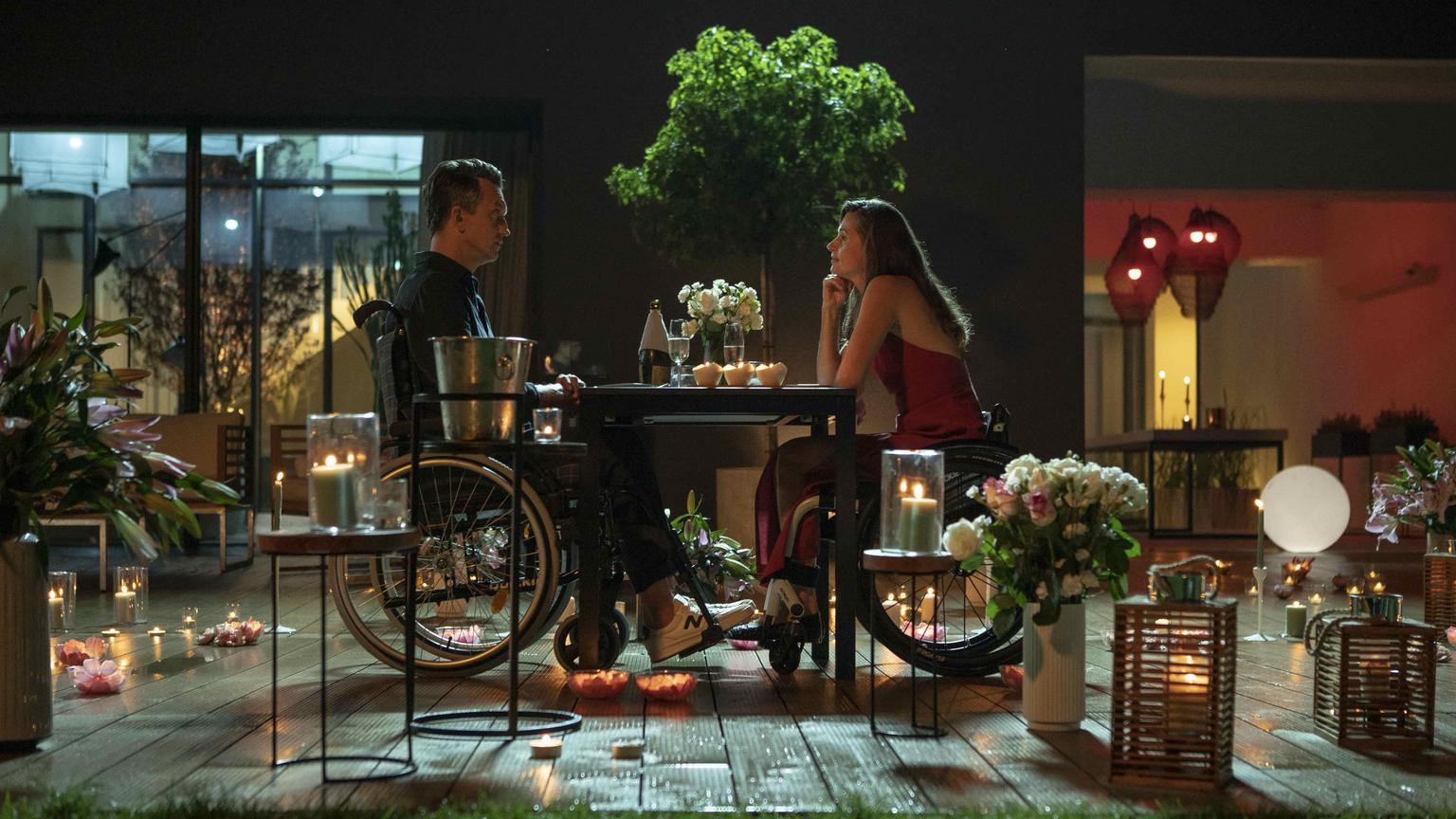 Sunset in the mountains