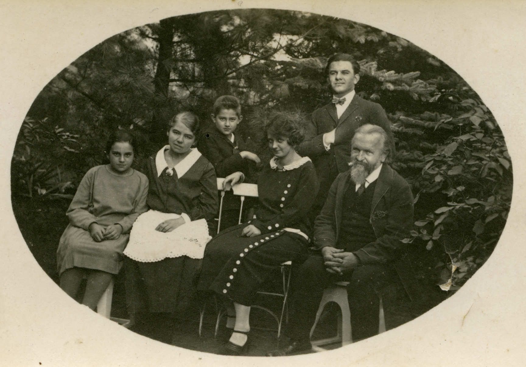 Rodinné foto, 1924