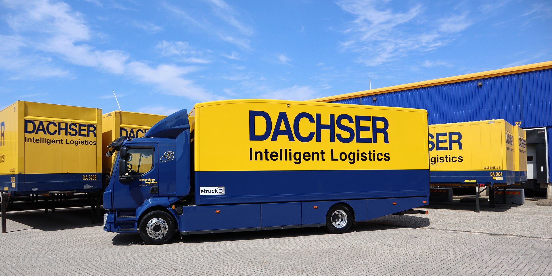 DACHSER wprowadza pierwsze e-ciężarówki w Holandii