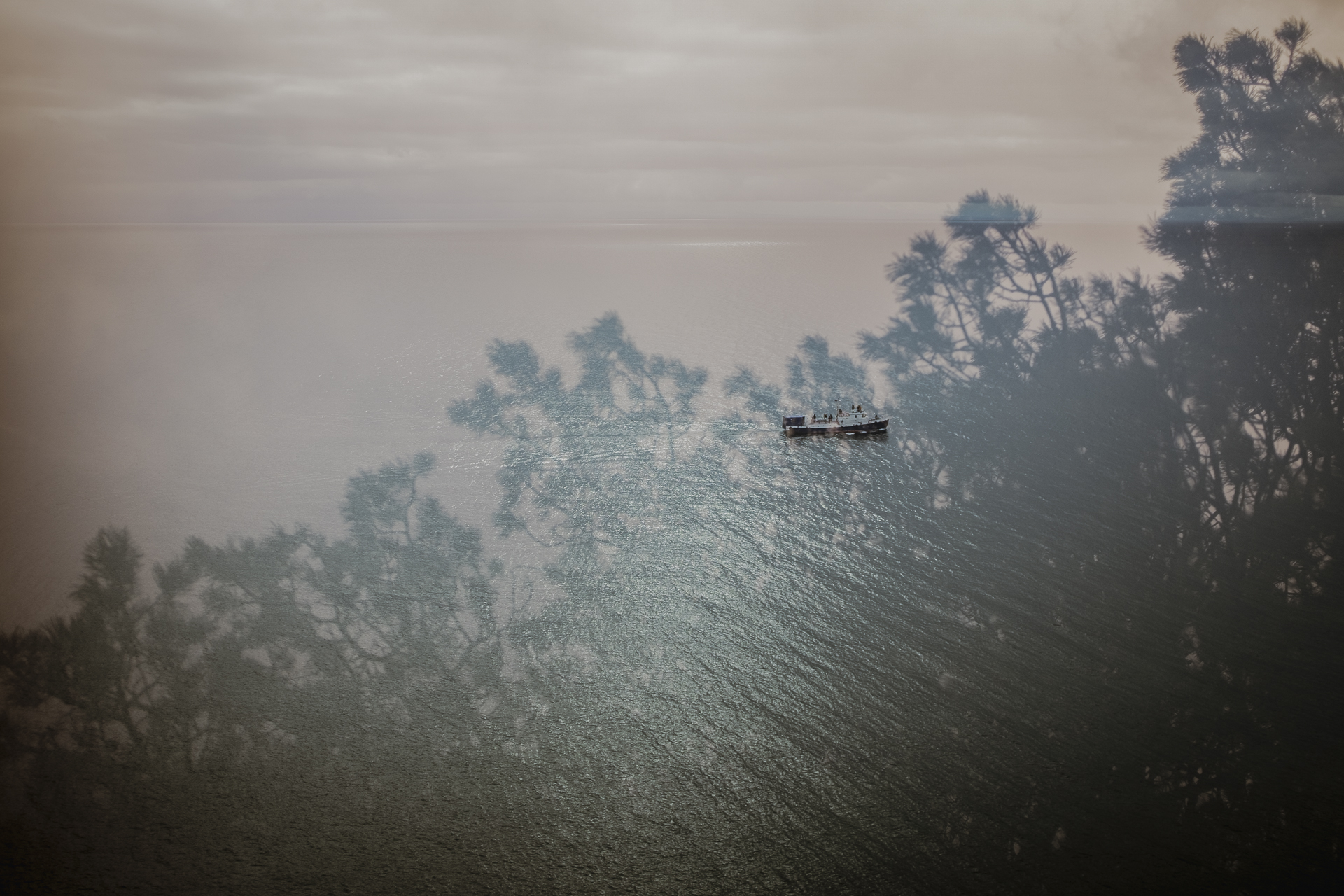 Project The Second Fire (Lake Baikal, Siberia) © Gabriela Bulišová and Mark Isaac 