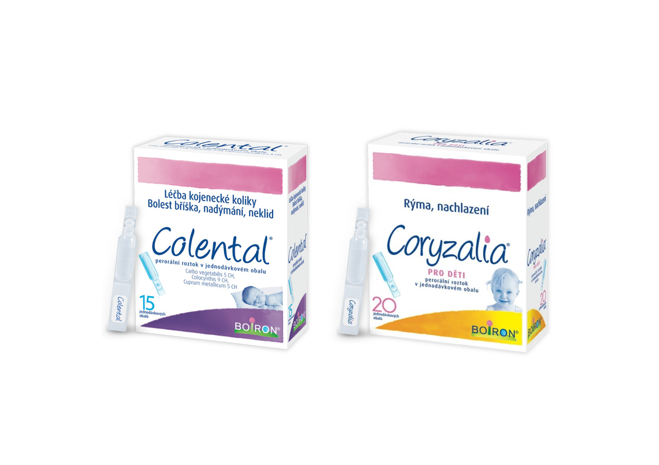 Boiron přichází se dvěma novinkami na nejčastější potíže miminek