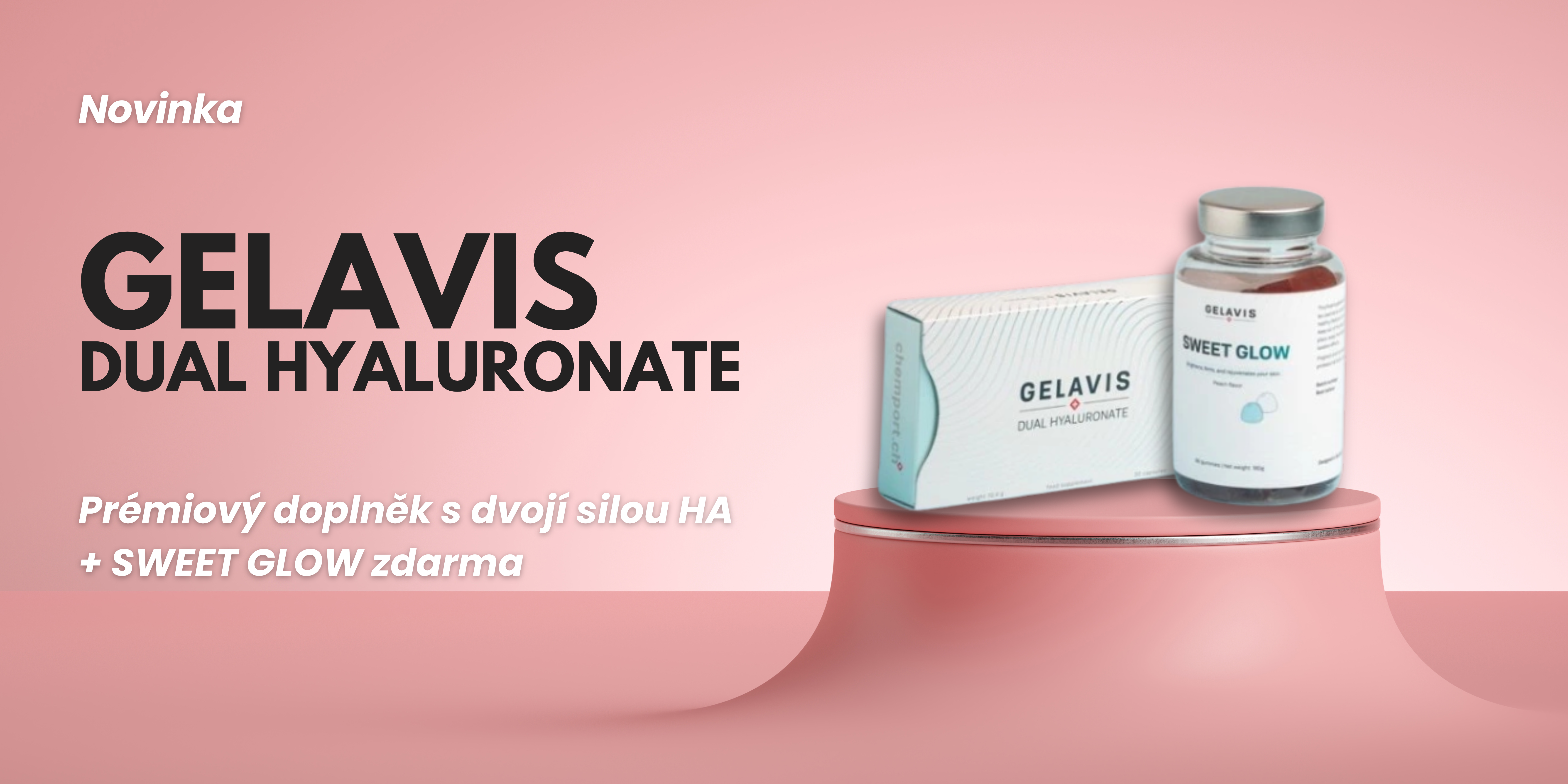 GELAVIS Dual Hyaluronate – švýcarská novinka pro zdraví, krásu a dlouhověkost