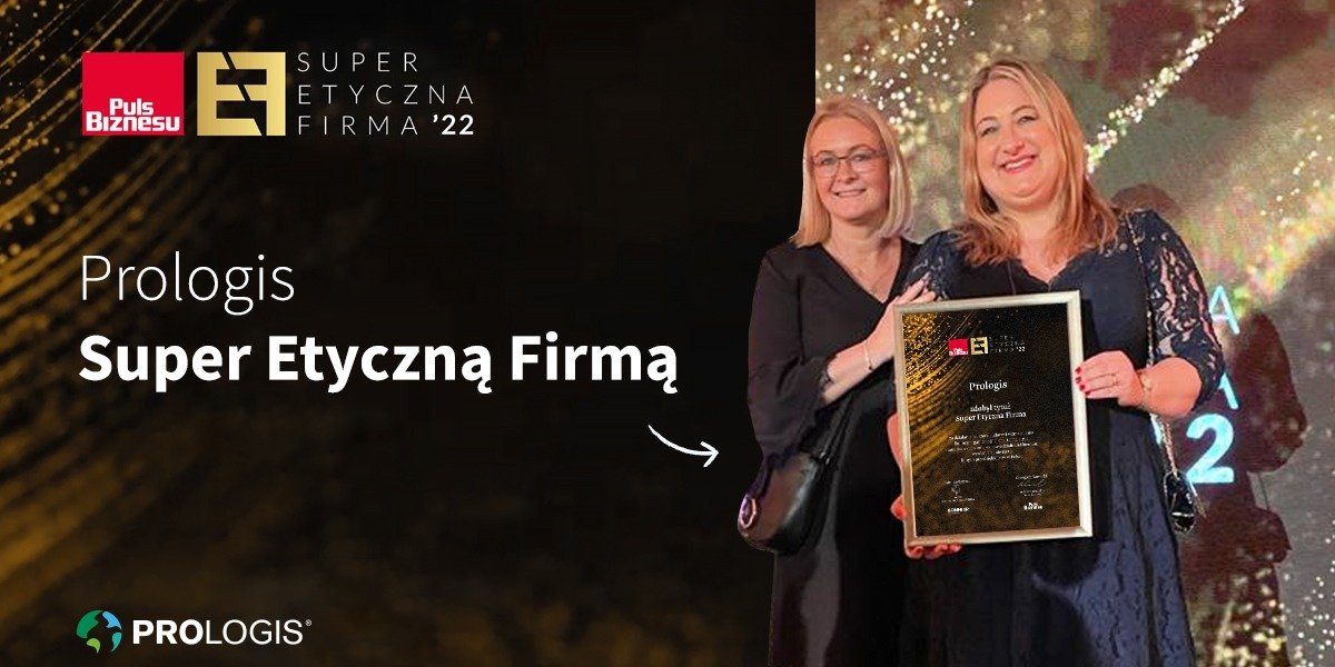 Prologis wyróżnione tytułem Super Etycznej Firmy