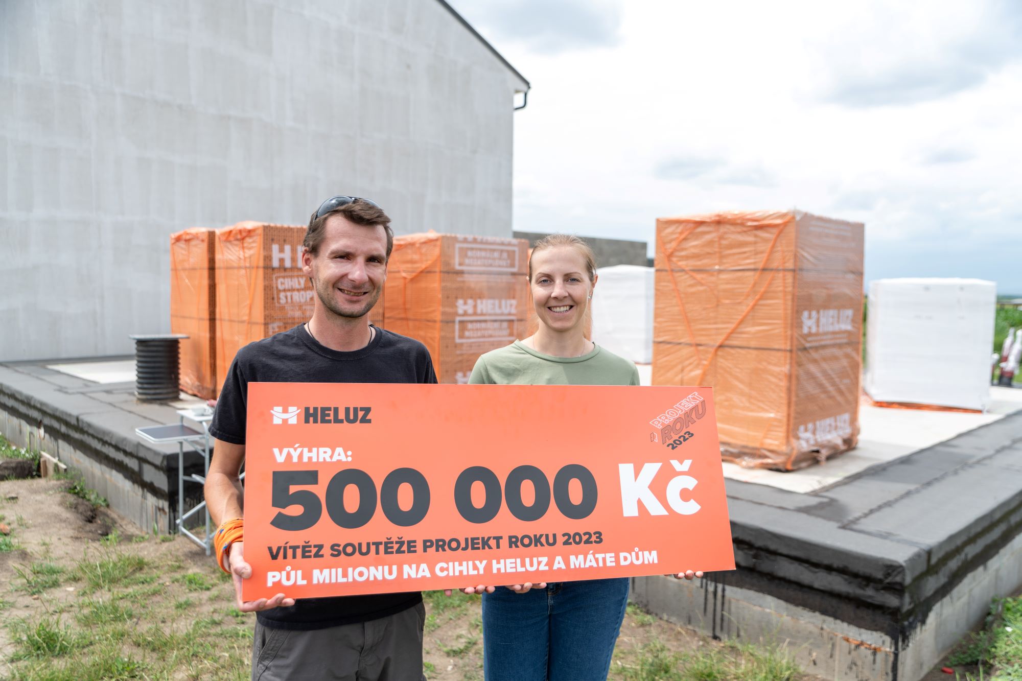 Výherci soutěže HELUZ Projekt roku realizují svůj vysněný dům