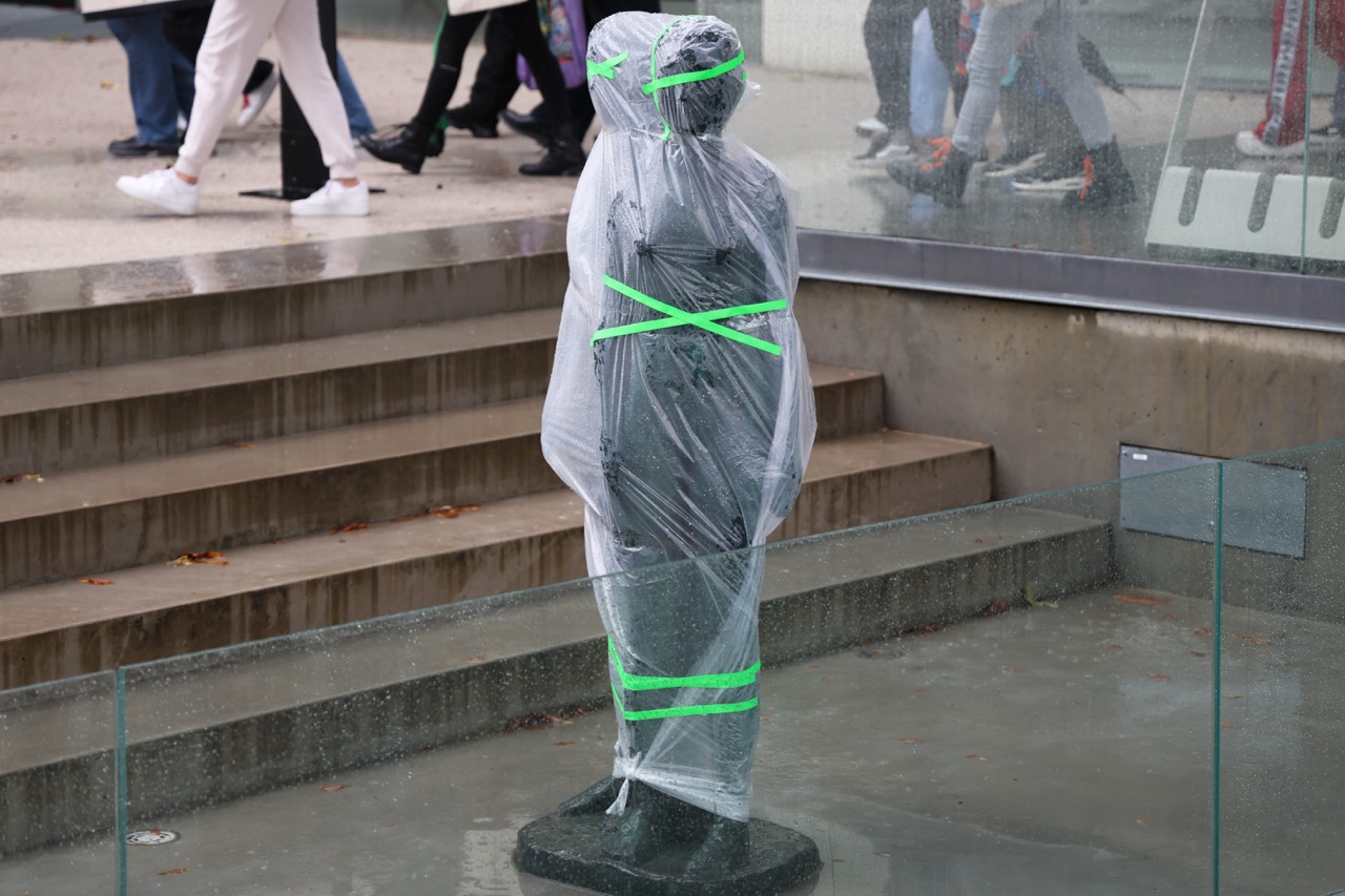 Freedom Lasts. Censorship, Propaganda, and Art. 2024 // Rudolf Uher, The Couple (Earth II) , 1947. © Zuzana Dzurdzíková