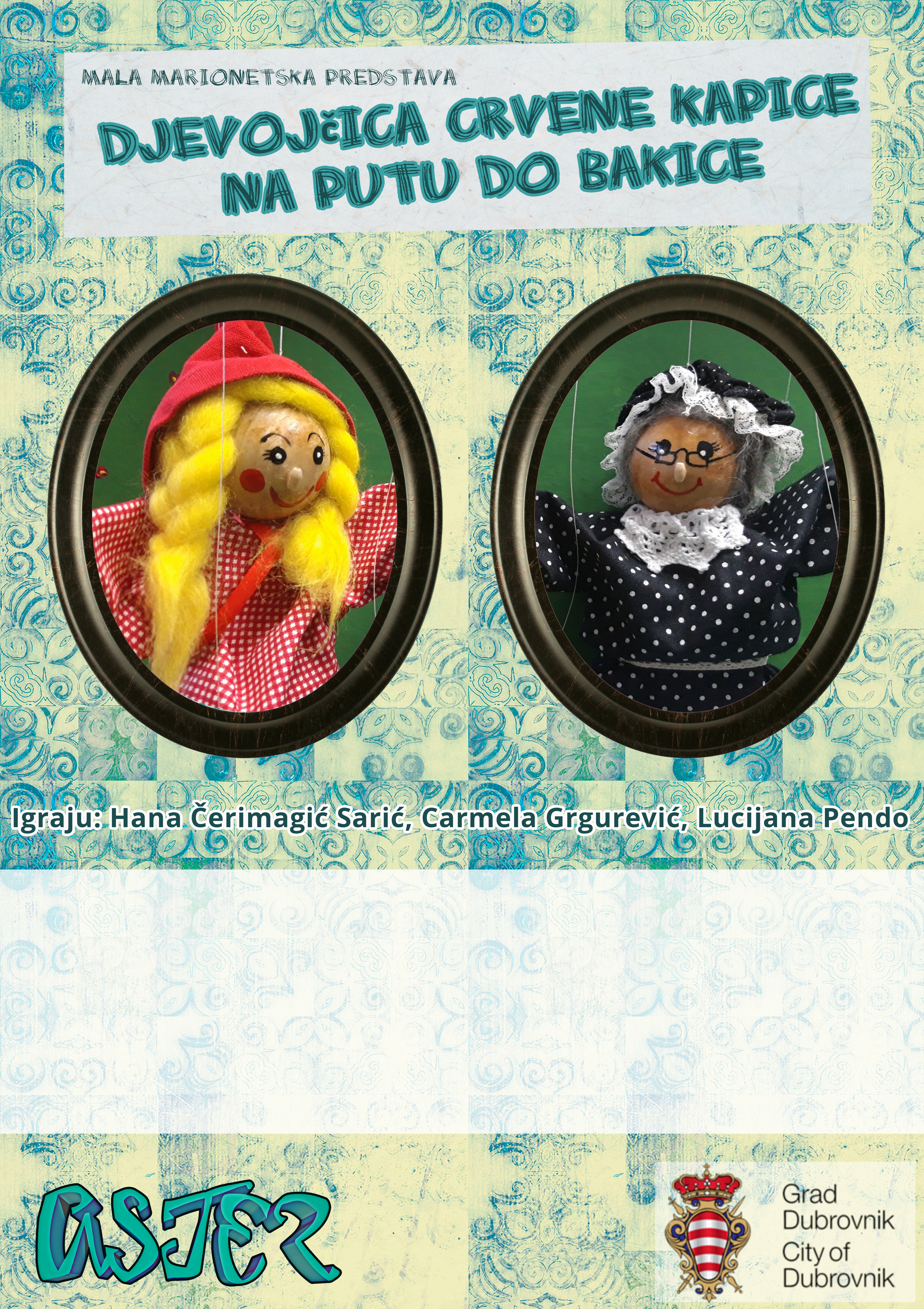 Pozivamo vas na lutkarsku predstavu udruge Aster u Zavičajnom muzeju Konavala!