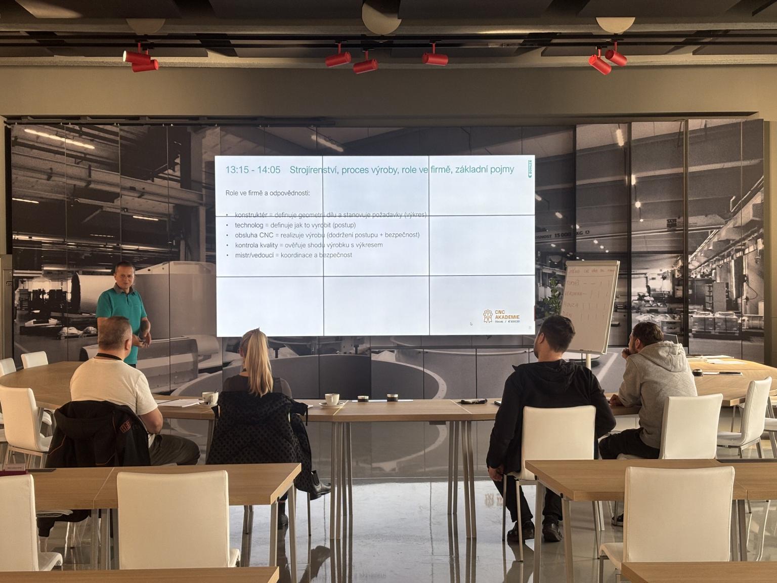 První modul CNC Akademie úspěšně za námi