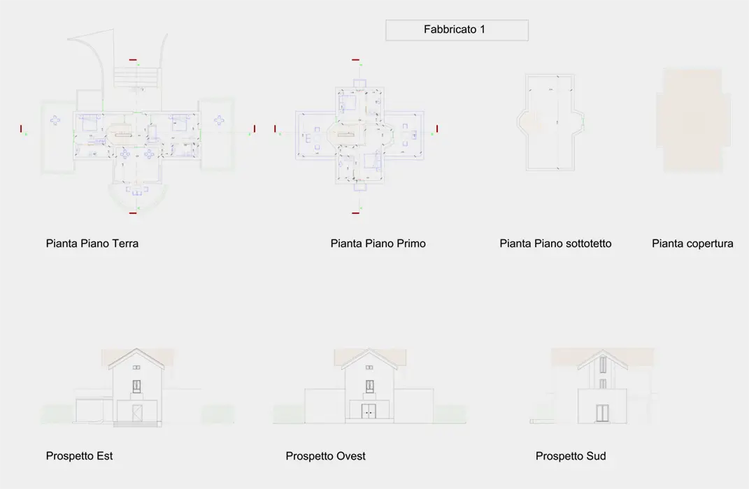 Fabbricato — Piante